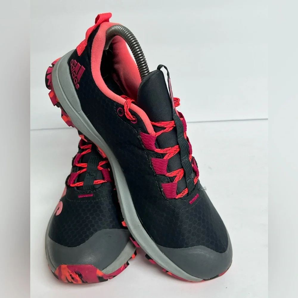 Adidas Womens Vigor TR 6 Trail D69460 Hot Punch Running Shoes Sneakers Size 8 - Picture 4 of 9